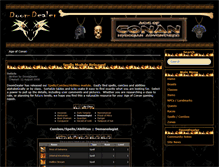 Tablet Screenshot of conan.doomdealer.com